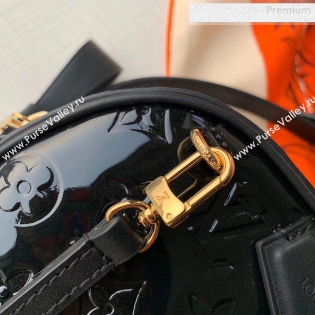 Louis Vuitton Monogram Patent Leather Belt Bag M90464 Black 2019 (KI-0010709)