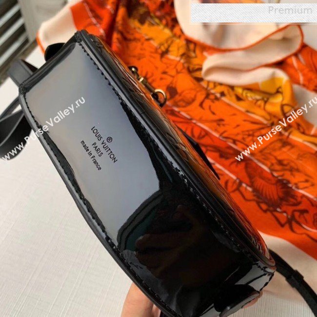 Louis Vuitton Monogram Patent Leather Belt Bag M90464 Black 2019 (KI-0010709)