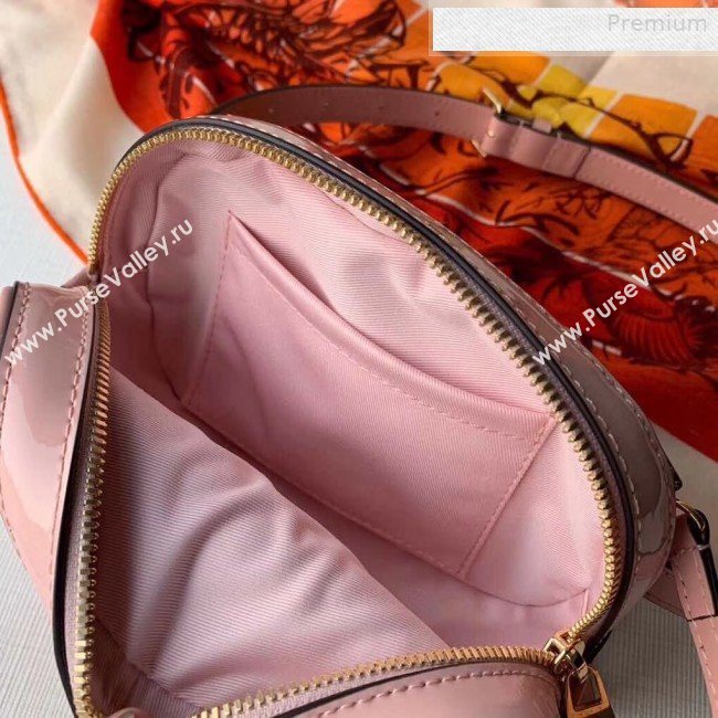 Louis Vuitton Monogram Patent Leather Belt Bag M90531 Pink 2019 (KI-0010710)