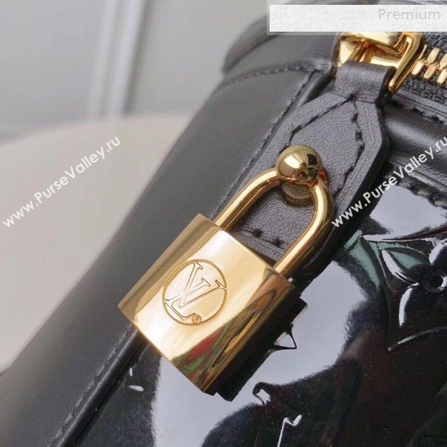 Louis Vuitton Cannes Bucket Case Top Handle Bag in Patent Leather M53997 Black 2019 (KI-0010712)