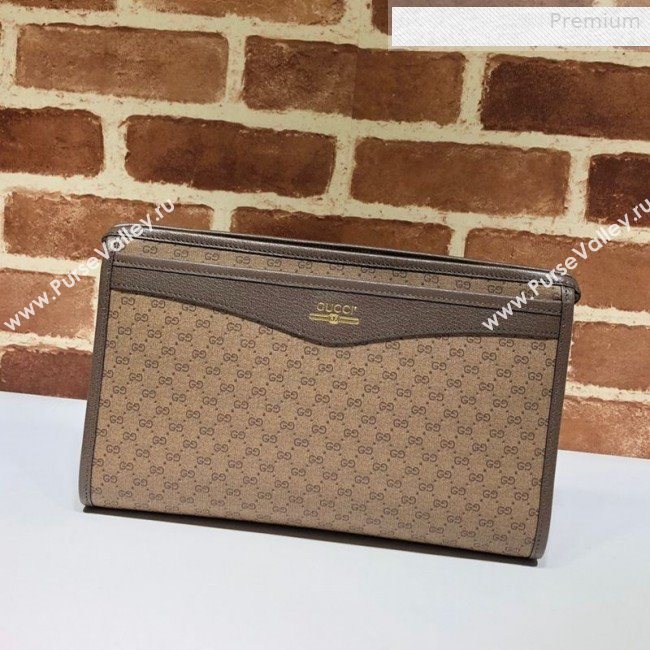 Gucci GG Canvas Pouch 575183 2019 (DLH-0010715)