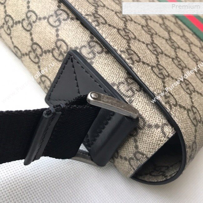 Gucci Mens GG Supreme Messenger Shoulder Bag 475432 Coffee 2019 (DLH-0010718)