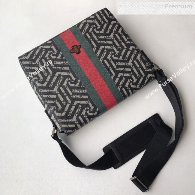 Gucci Mens Geometric Print  Messenger Shoulder Bag 475432 2019 (DLH-0010720)