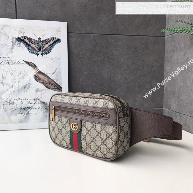 Gucci Ophidia GG Belt Bag ‎574796 Beige 2019 (DLH-0010721)