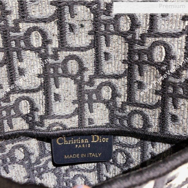 Dior Saddle Blue Oblique Canvas Pouch Belt 2020 (XXG-0010736)