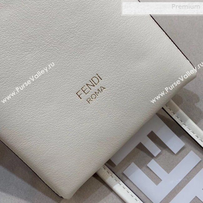 Fendi Strap You FF Transparent Shoulder Strap with iPhone Pocket White 2019 (CL-0011025)