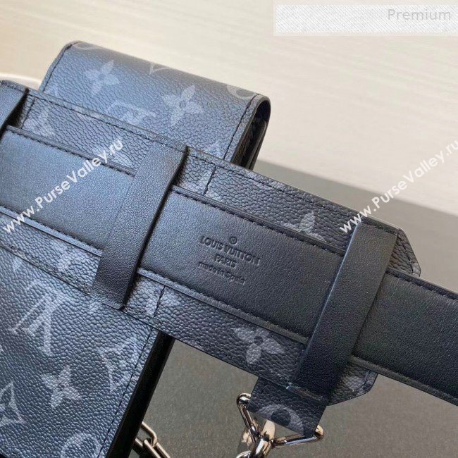 Louis Vuitton Monogram Canvas Belt with iPhone Pocket Black 2019 (HY-0011024)