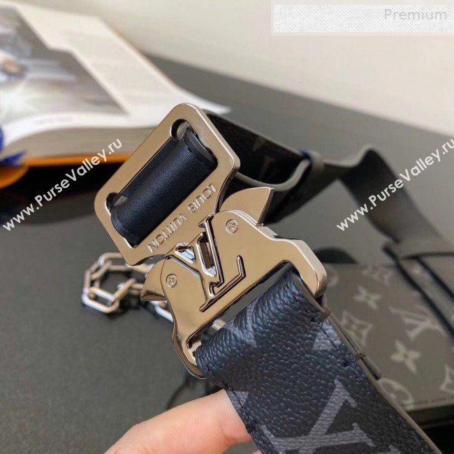 Louis Vuitton Monogram Canvas Belt with iPhone Pocket Black 2019 (HY-0011024)