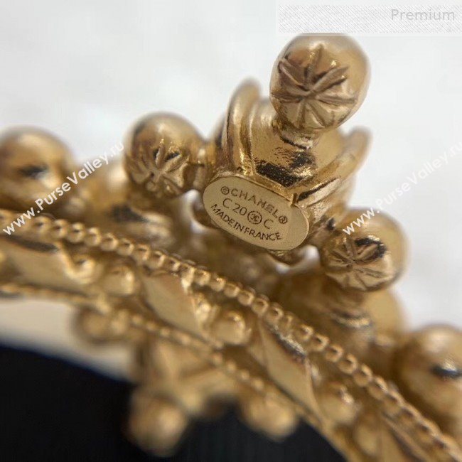 Chanel Pearl Hoop Earrings AB3160 2019 (YF-0011039)