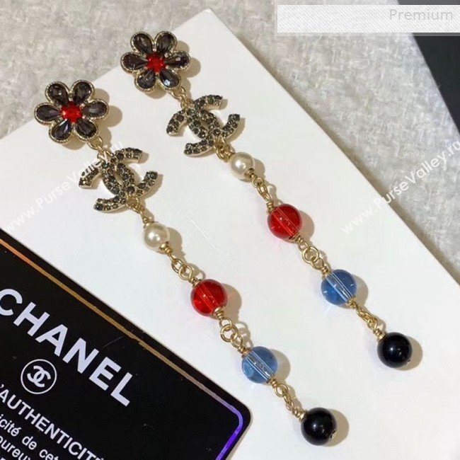 Chanel Bloom Long Earrings AB3163 2019 (YF-0011040)