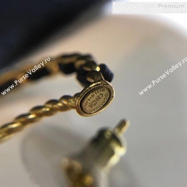 Chanel Lock Hoop Earrings 2019 (YF-0011042)