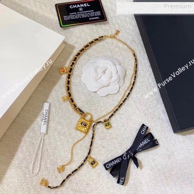 Chanel Lock Y Necklace AB3014 2019 (YF-0011043)