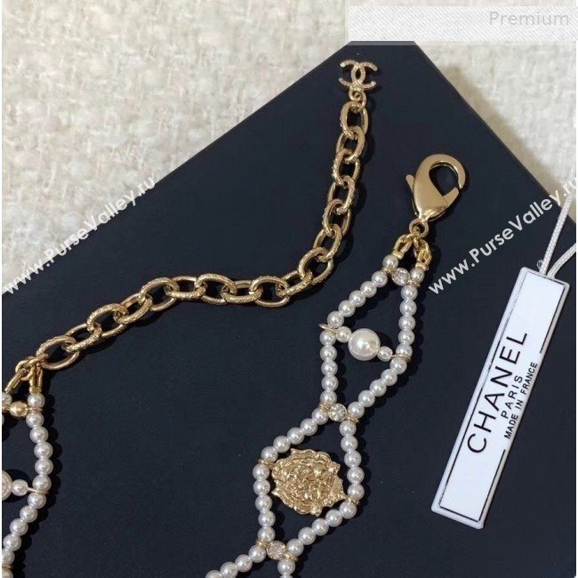 Chanel Pearl Choker Neckalce AB2916 2019 (YF-0011044)