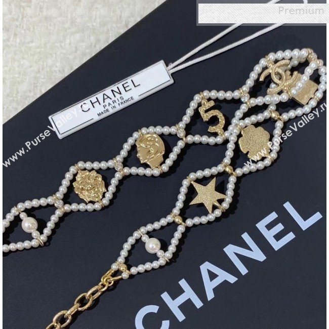 Chanel Pearl Choker Neckalce AB2916 2019 (YF-0011044)
