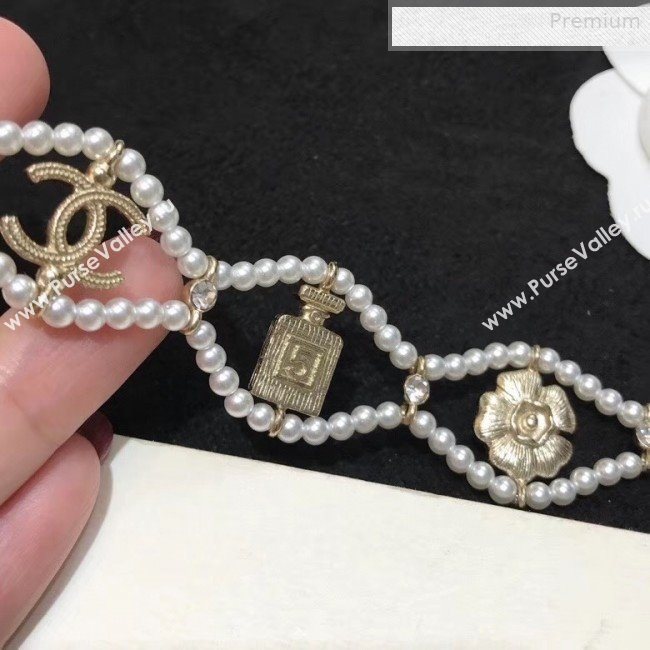 Chanel Pearl Choker Neckalce AB2916 2019 (YF-0011044)