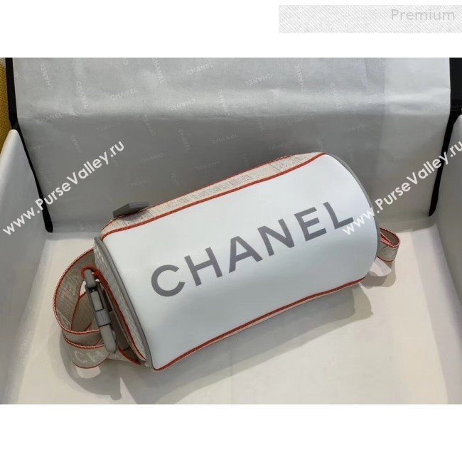 Chanel Vintage Small Roller Shoulder Bag AS6688 White 2019 (SMJD-0010217)