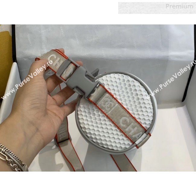 Chanel Vintage Small Roller Shoulder Bag AS6688 White 2019 (SMJD-0010217)