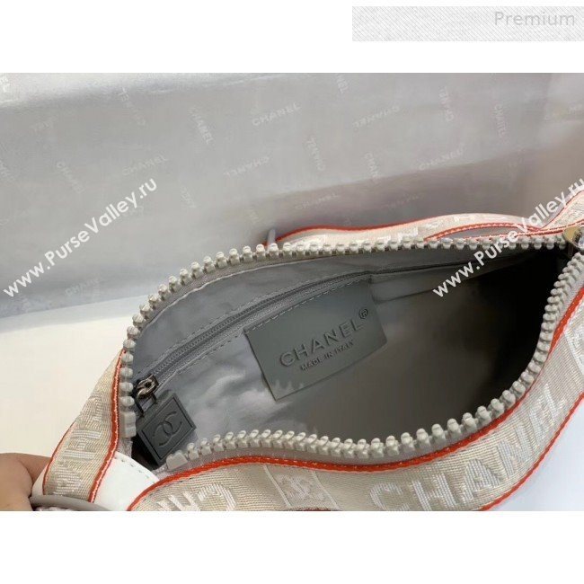 Chanel Vintage Large Roller Shoulder Bag AS6689 White 2019 (SMJD-0010218)