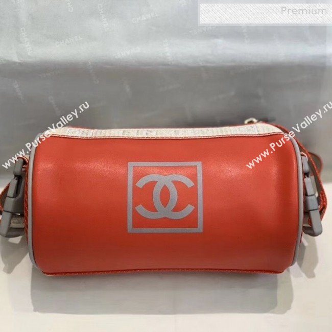 Chanel Vintage Small Roller Shoulder Bag AS6688 Orange 2019 (SMJD-0010219)