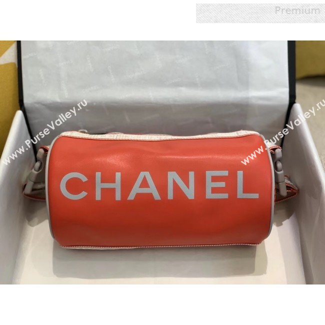 Chanel Vintage Large Roller Shoulder Bag AS6689 Orange 2019 (SMJD-0010220)