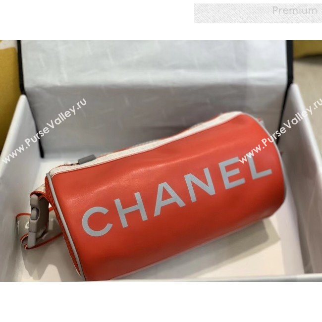 Chanel Vintage Large Roller Shoulder Bag AS6689 Orange 2019 (SMJD-0010220)