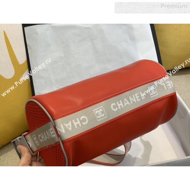 Chanel Vintage Large Roller Shoulder Bag AS6689 Orange 2019 (SMJD-0010220)