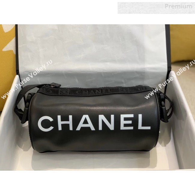 Chanel Vintage Large Roller Shoulder Bag AS6689 Black 2019 (SMJD-0010216)