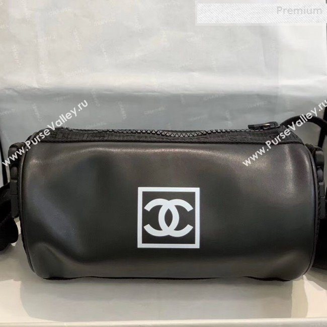Chanel Vintage Large Roller Shoulder Bag AS6689 Black 2019 (SMJD-0010216)