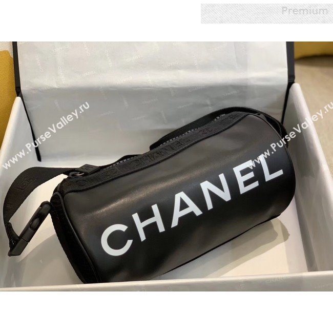 Chanel Vintage Large Roller Shoulder Bag AS6689 Black 2019 (SMJD-0010216)