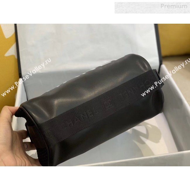 Chanel Vintage Large Roller Shoulder Bag AS6689 Black 2019 (SMJD-0010216)