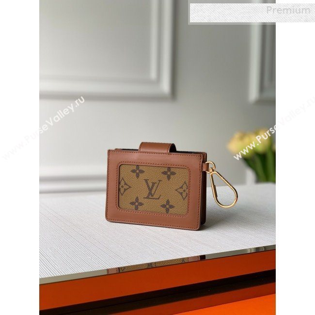 Louis Vuitton Dauphine Multicates Monogram Canvas Coin Purse M68751 Coffee 2019 (KI-0010225)
