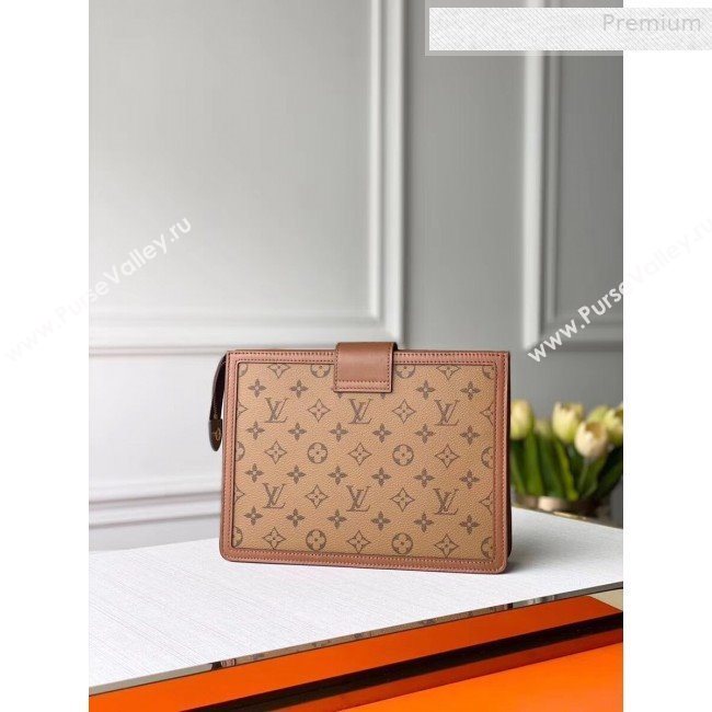 Louis Vuitton Dauphine Monogram Canvas Pouch M44178 Brown 2019 (KI-0010224)