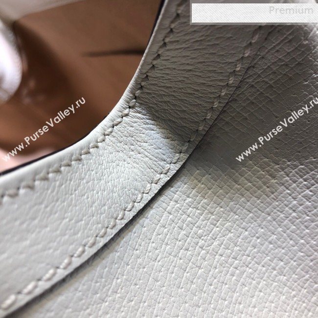 Gucci Ophidia Leather Small Tote Bag 547551 White 2019 (DLH-0010230)