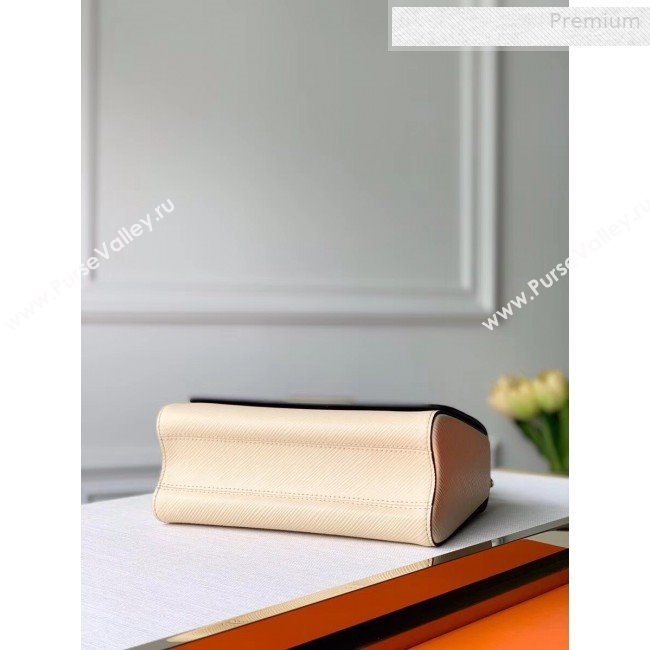 Louis Vuitton Twist MM Epi Leather Top Handle Bag M55677 Nude 2019 (KI-0010406)