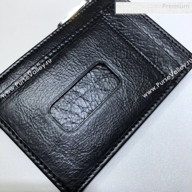 Gucci Soft Leather Card Case 597672 Black 2019 (DLH-0010409)