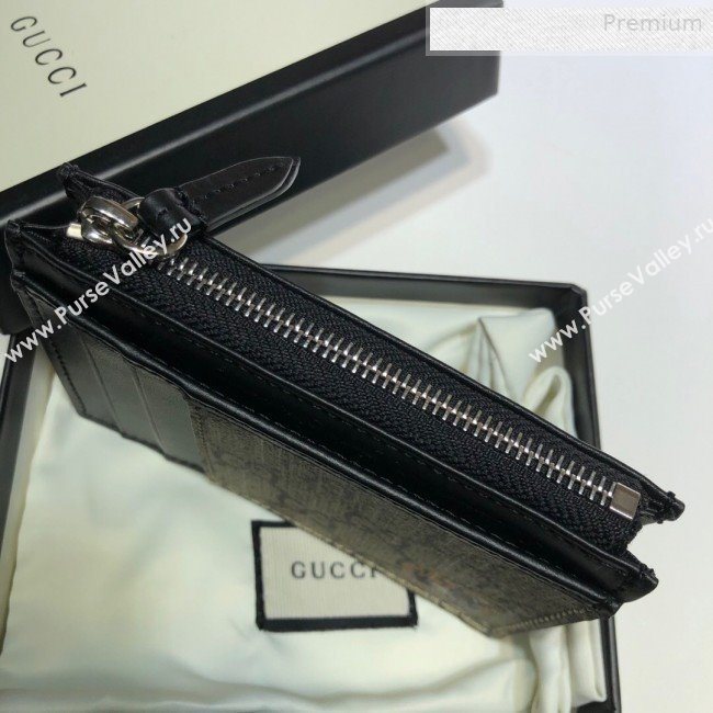 Gucci GG Canvas Leather Tiger Card Case 597555 2019 (DLH-0010413)