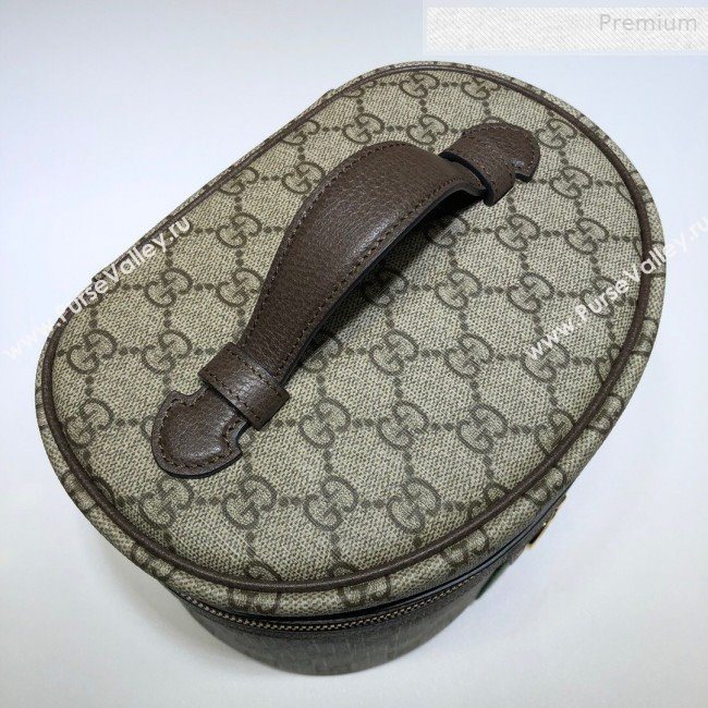 Gucci Ophidia GG Cosmetic Case 611001 Beige 2020 (DLH-0010418)