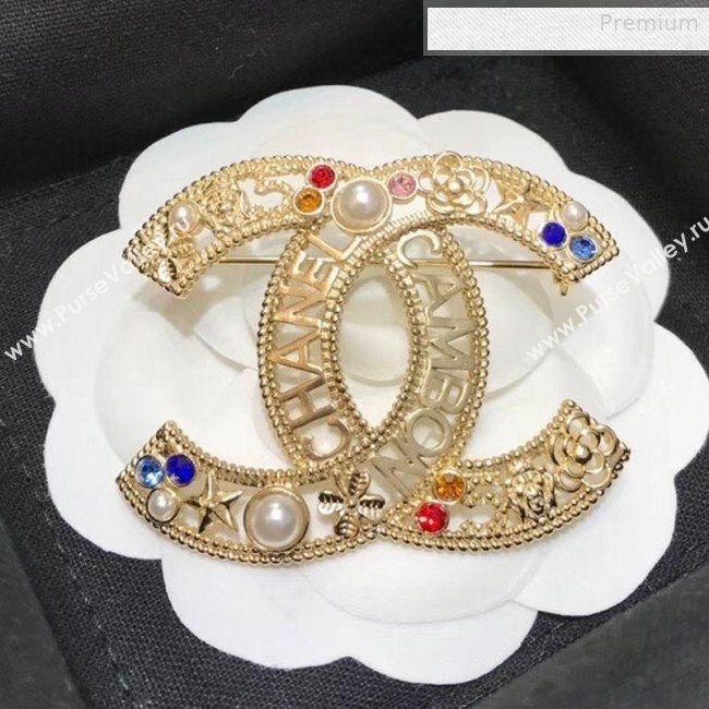 Chanel Cutout CC Brooch AB3283 2019 (YF-0010626)