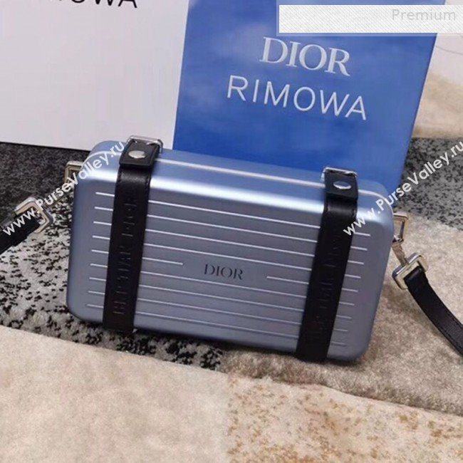 Dior x Rimowa Travel Clutch/Crossbody Bag Silver 02 2020 (BF-0010237)