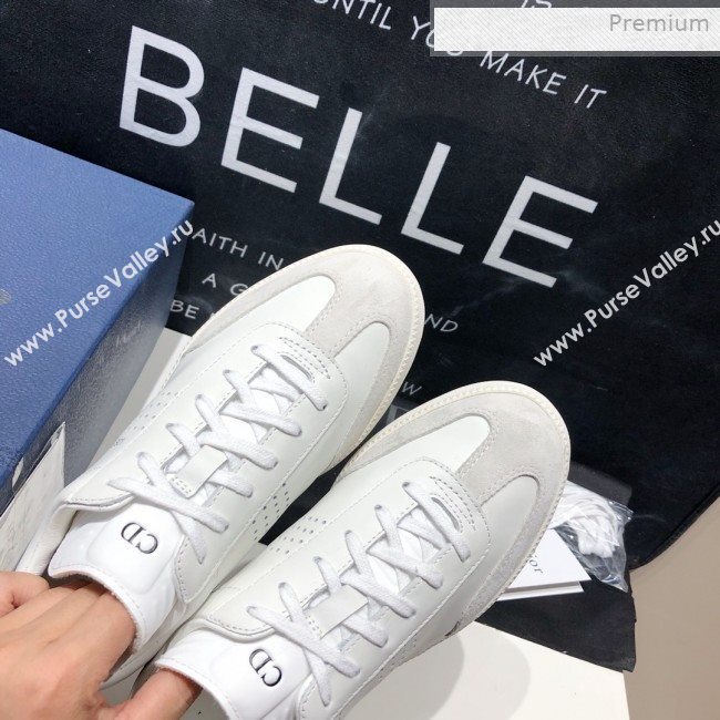 Dior Homme Calfskin Sneakers White/Red 2020 (HZ-0021419)