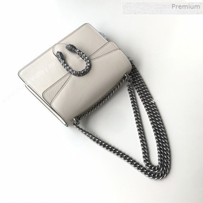 Gucci Dionysus Mini Pigskin-Like Leather Bag 421970 White (DLH-0021612)