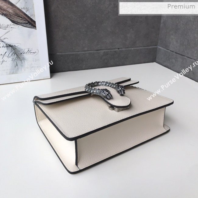 Gucci Dionysus Mini Pigskin-Like Leather Bag 421970 White (DLH-0021612)