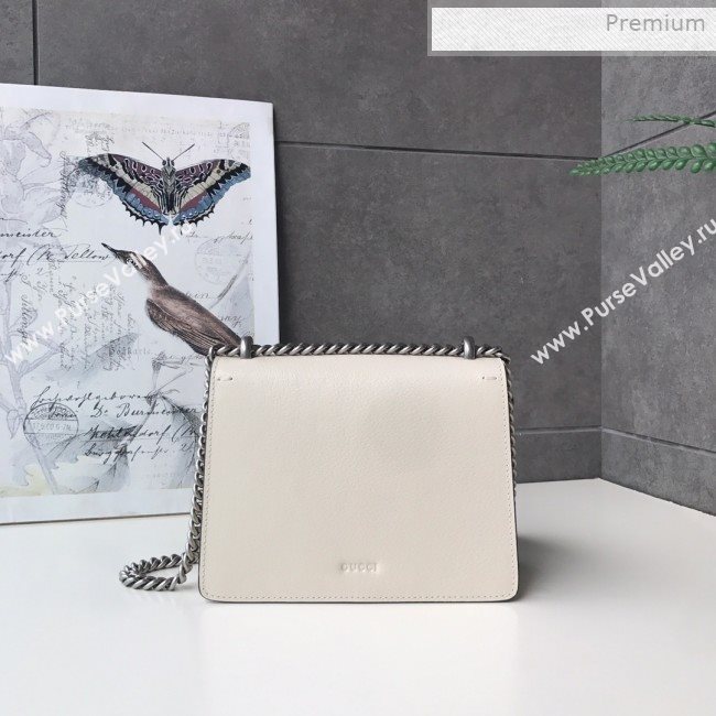 Gucci Dionysus Mini Pigskin-Like Leather Bag 421970 White (DLH-0021612)