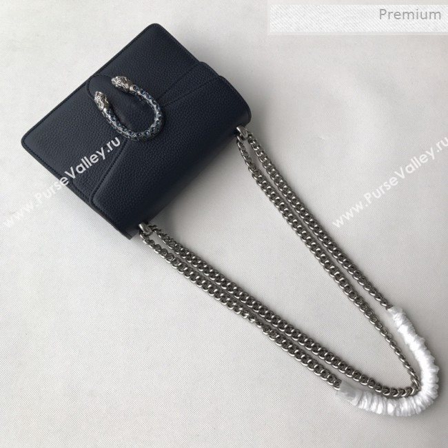 Gucci Dionysus Mini Leather Bag 421970 Dark Blue  (DLH-0021608)