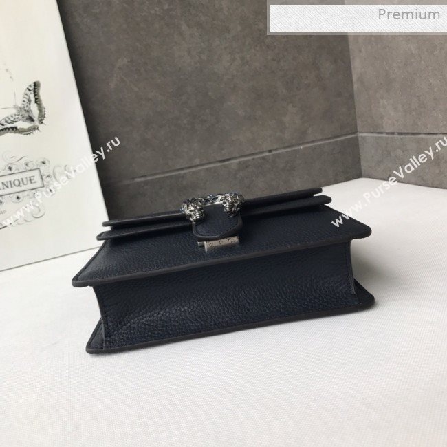 Gucci Dionysus Mini Leather Bag 421970 Dark Blue  (DLH-0021608)