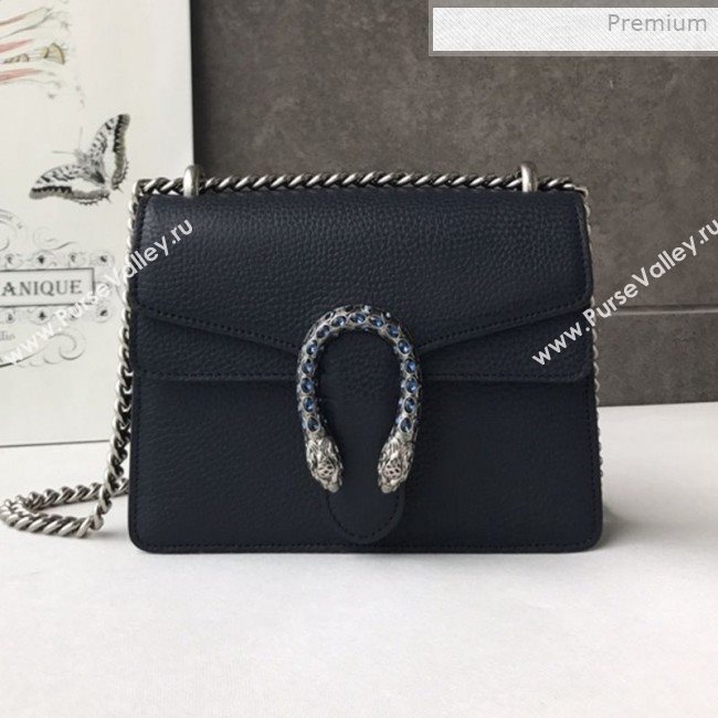 Gucci Dionysus Mini Leather Bag 421970 Dark Blue  (DLH-0021608)