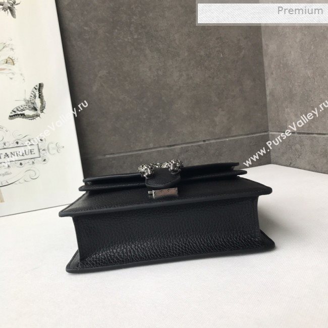 Gucci Dionysus Mini Leather Bag 421970 Black (DLH-0021609)