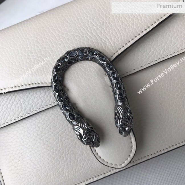 Gucci Dionysus Mini Leather Bag 421970 White 01 (DLH-0021611)