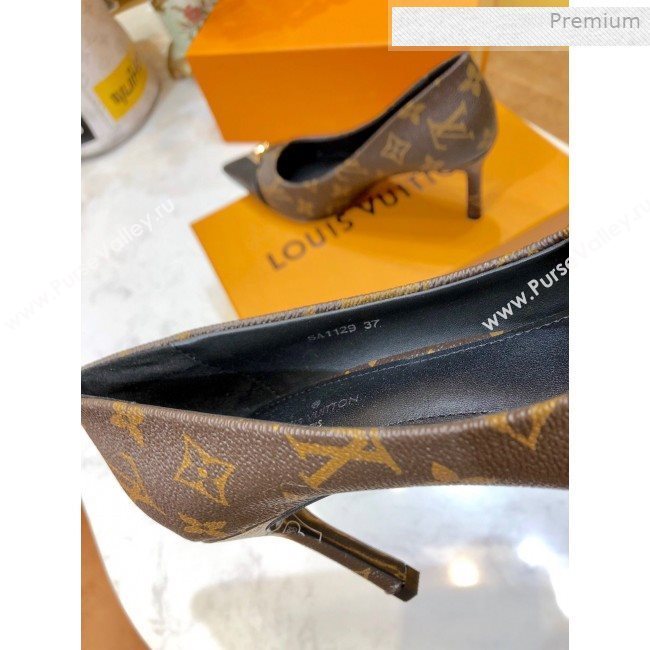 Louis Vuitton Heartbreaker Monogram Canvas V Charm Pumps 2020 (SY-0011405)