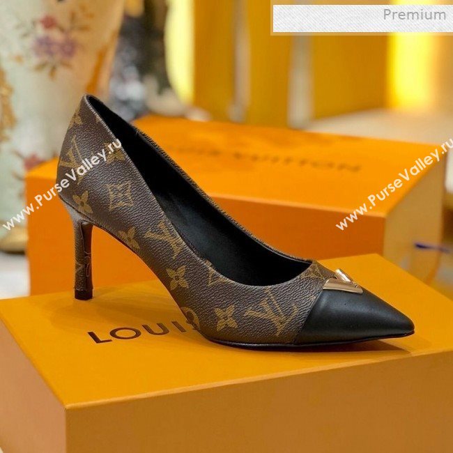 Louis Vuitton Heartbreaker Monogram Canvas V Charm Pumps 2020 (SY-0011405)